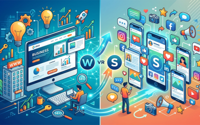 Site ou redes sociais: qual é mais importante para o seu negócio?